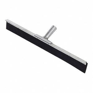 ESCURRIDOR PARA PISO RECTO 36" DE METAL -GOMA NEGRO