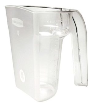 Taza Porcionadora de Policarbonato de 2 Tazas Transparente