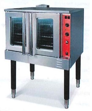 Horno de Convección de 5 Bandejas a Gas 120V/60Hz/1Ph