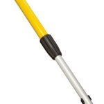 Palo de conexión rápida para armazon de mopa 48"-72" de aluminio amarillo