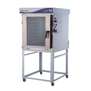 Horno de Convección GASTROMAQ de 10 Bandejas con Vaporizador a Gas 110V/60Hz/1Ph