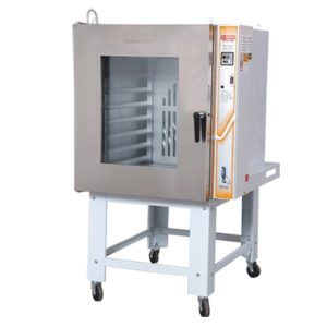 Horno de Convección de 10 Bandejas Acero Inoxidable con Vaporizador a Gas 110V/60Hz/1Ph