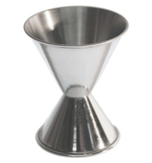 Medida para trago 1 oz x 1-1/2 oz, acero inoxidable