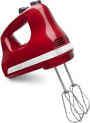 Batidora de Mano 5 Velocidades Rojo 120V/60Hz/1Ph