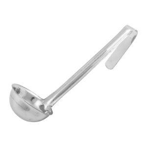 Cuchara de 1 oz con mango de 6", acero inoxidable