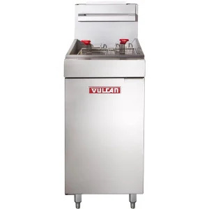 Freidor de 2 Canastas de 35-40 Lbs de Aceite a Gas
