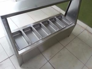 Mesa Caliente para Baño Maria