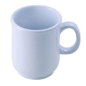 Taza blanca para café de melamina 8 Oz