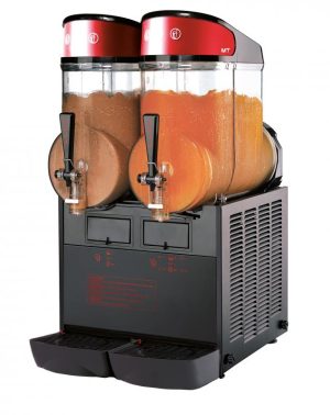 Granizadora de 2 Tanques de 10 Litros  Negro 120V/60Hz/1Ph