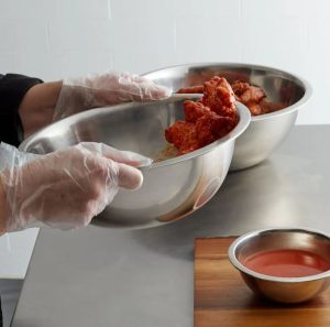 Tazon para mezcla 5Qt de acero inoxidable