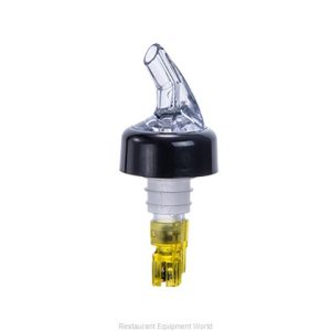 Vertedor con fondo amarillo de plástico 1 1/2 Oz