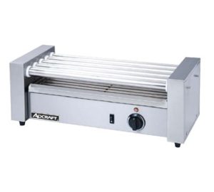 Máquina de Hot Dog de 5 Rodillos para 12 Salchichas 120V/60Hz/1Ph