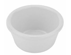 Ramekin de Melamina de 3 Onzas Blanco