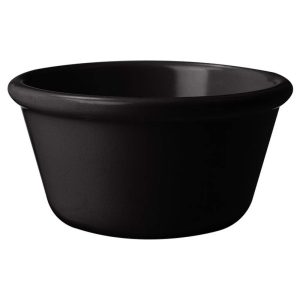 Ramekin de Melamina de 4 Onzas Negro