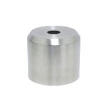 Cubierta para Kleenex en forma cilindrica fabricado de acero inoxidable (accesorio para baño)