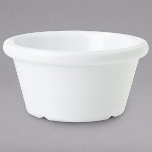 Ramekin de Melamina de 2 Onzas Blanco