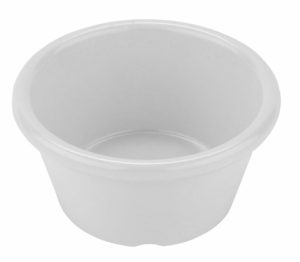 Ramekin de Melamina de 6 Onzas Blanco