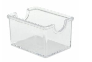 Porta Sachets de Plástico Transparente