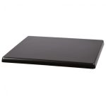 Top Cuadrado para Mesa de 24"x24" Marrón Oscuro