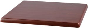 Top Cuadrado para Mesa de 32"x32" Marrón Oscuro