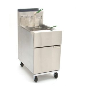 Freidor A Gas De 2 Canastas 75 Lbs Aceite
