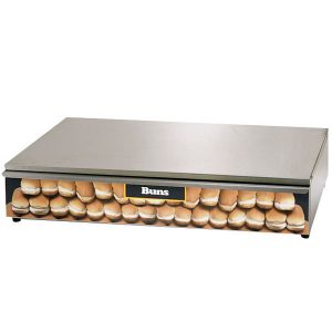 Almacenador de pan hot dog con capacidad de 48 panes