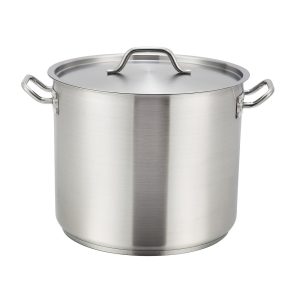 Olla De Acero Inoxidable C/Tapa 40 Qt