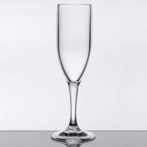 Copa de Flauta para Champagne de Plástico SAN de 6 Onzas