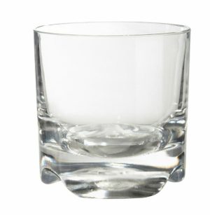 Vaso ROC N 'ROLL tipo Old Fashioned de Plástico SAN de 10 Onzas