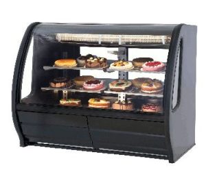 Vitrina de Pastelería de 2 mts Negra 120V/60Hz/1Ph