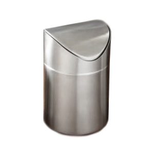 Basurero de Acero Inoxidable de 6 5/8"