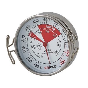 Termometro de superficie de parrilla