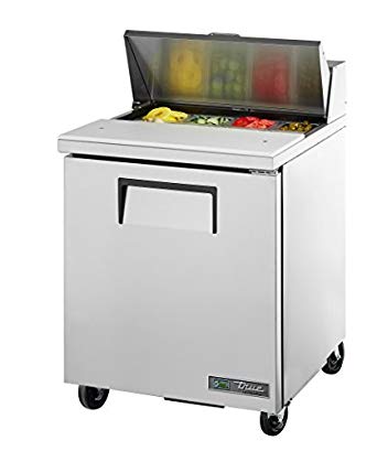 Mesa de Preparación de Ensaladas y Sándwich de 27" Inlcuye Tapa 115V/60Hz/1Ph