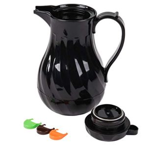 Pichel Termico 42 oz Negro Plastico