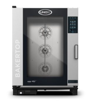 Horno mixto profesional para sobremesa Panel de control táctil 9,5"